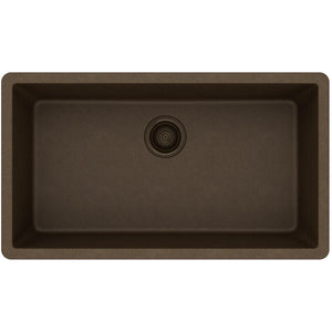 Alternate Image for Elkay Classic 33" Quartz Kitchen Sink, Mocha, ELGRU13322MC0