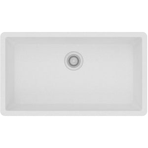 Alternate Image for Elkay Classic 33" Quartz Kitchen Sink, White, ELGRU13322WH0
