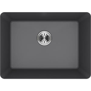 Alternate Image for Elkay Classic 25" Quartz Laundry Sink, Greystone, ELGU251912PDGS0