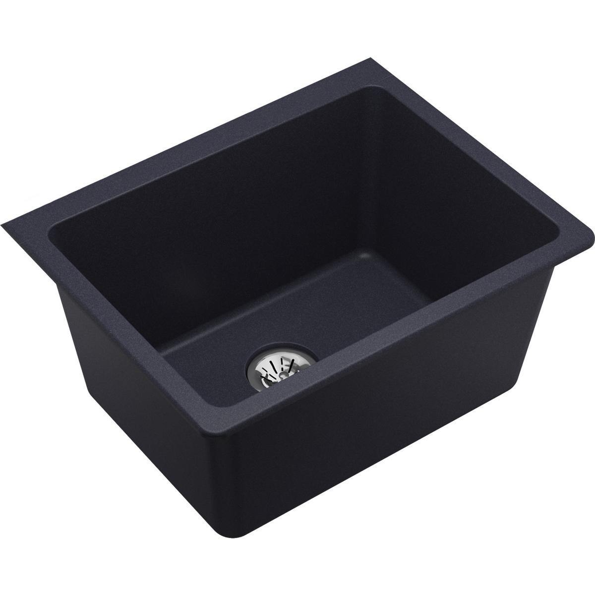 Elkay Classic 25" Quartz Laundry Sink, Dusk Gray, ELGU251912PDGY0 - The Sink Boutique