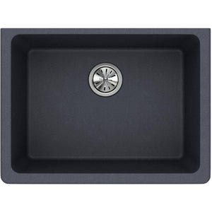 Alternate Image for Elkay Classic 25" Quartz Kitchen Sink, Dusk Gray, ELGU2522GY0
