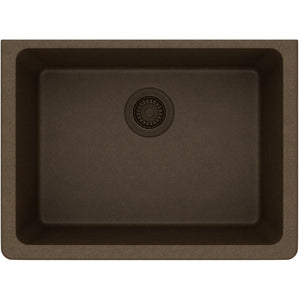 Alternate Image for Elkay Classic 25" Quartz Kitchen Sink, Mocha, ELGU2522MC0
