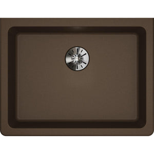 Alternate Image for Elkay Classic 25" Quartz Kitchen Sink, Mocha, ELGUAD2519PDMC0