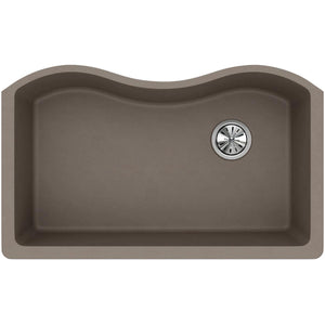 Alternate Image for Elkay Classic 33" Quartz Kitchen Sink, Greige, ELGUS3322RGR0