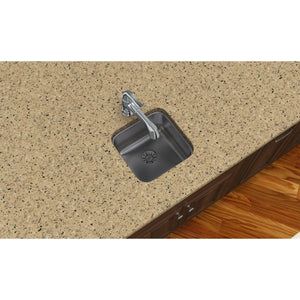 Alternate Image for Elkay Lustertone Classic 15" Stainless Steel Kitchen Sink, 18 Gauge, Lustrous Satin, ELUH1212PD