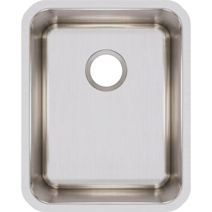 Alternate Image for Elkay Lustertone Classic 17" Stainless Steel Kitchen Sink, 18 Gauge, Lustrous Satin, ELUH141810
