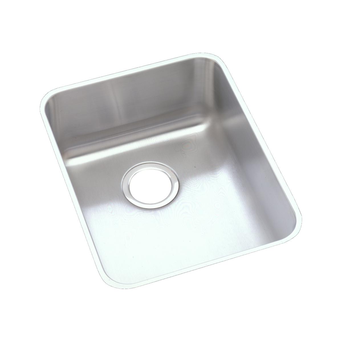 Elkay Lustertone Classic 17" Stainless Steel Kitchen Sink, Lustrous Satin, ELUH1418 - The Sink Boutique