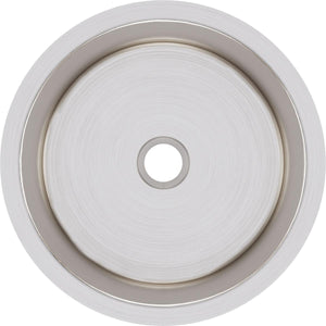 Alternate Image for Elkay Lustertone Classic 18" Stainless Steel Kitchen Sink, 18 Gauge, Lustrous Satin, ELUH16FB