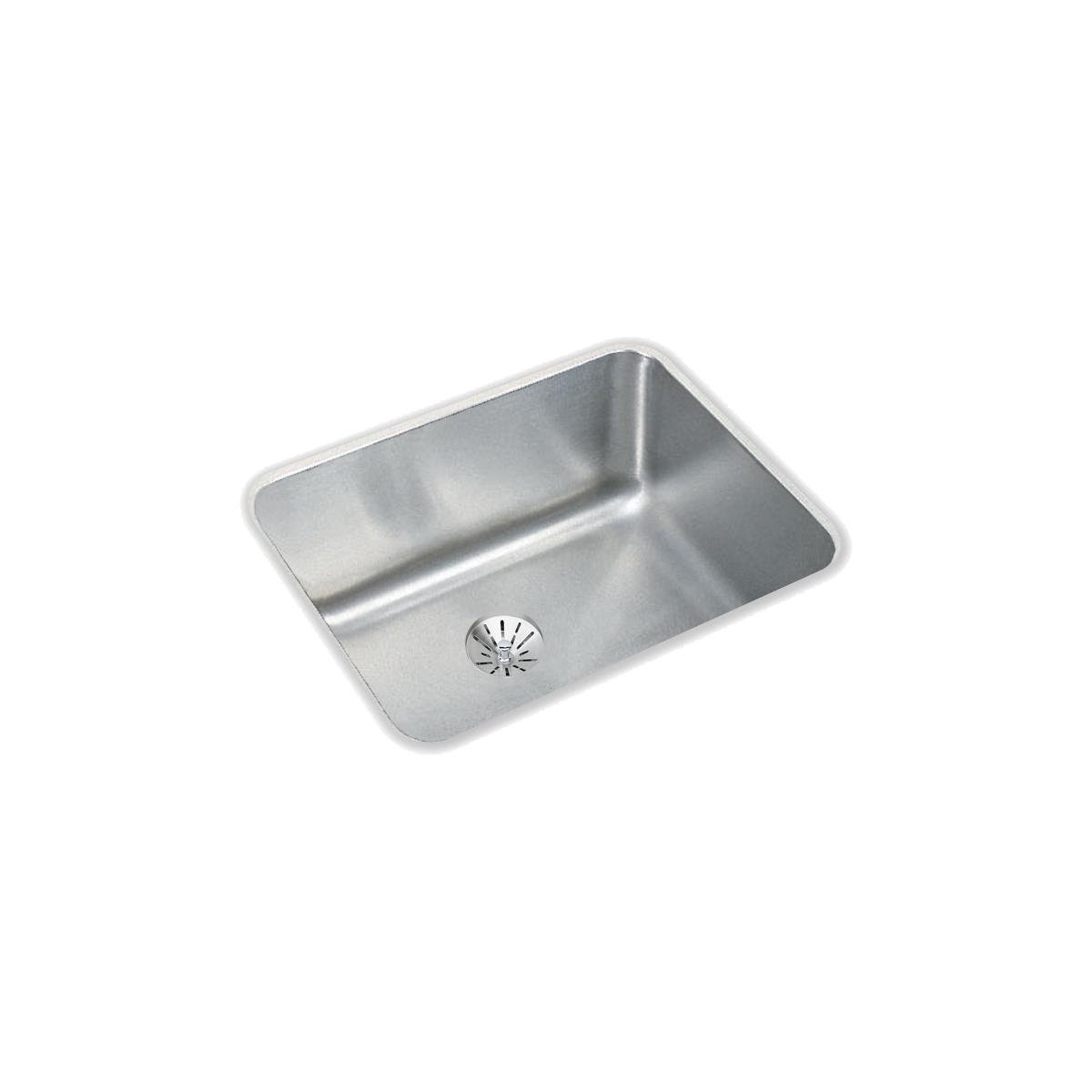 Elkay Lustertone Classic 21" Stainless Steel Kitchen Sink, Lustrous Satin, ELUH1814PD - The Sink Boutique