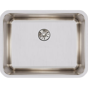 Alternate Image for Elkay Lustertone Classic 24" Stainless Steel Kitchen Sink, 18 Gauge, Lustrous Satin, ELUH211510PD