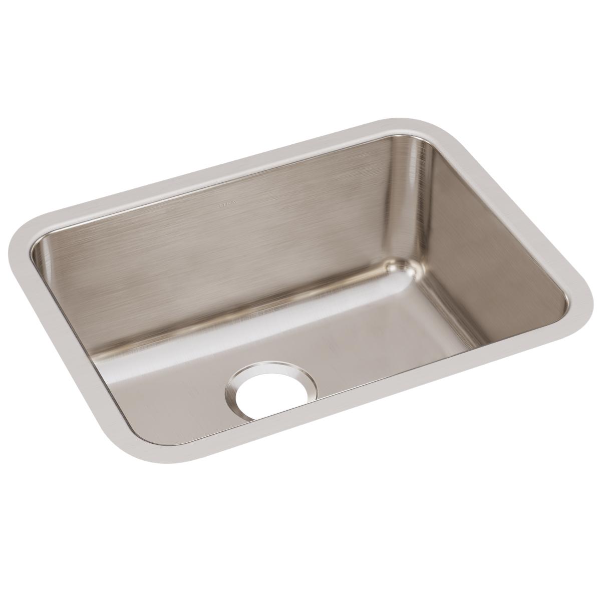 Elkay Lustertone Classic 24" Stainless Steel Kitchen Sink, Lustrous Satin, ELUH211510 - The Sink Boutique