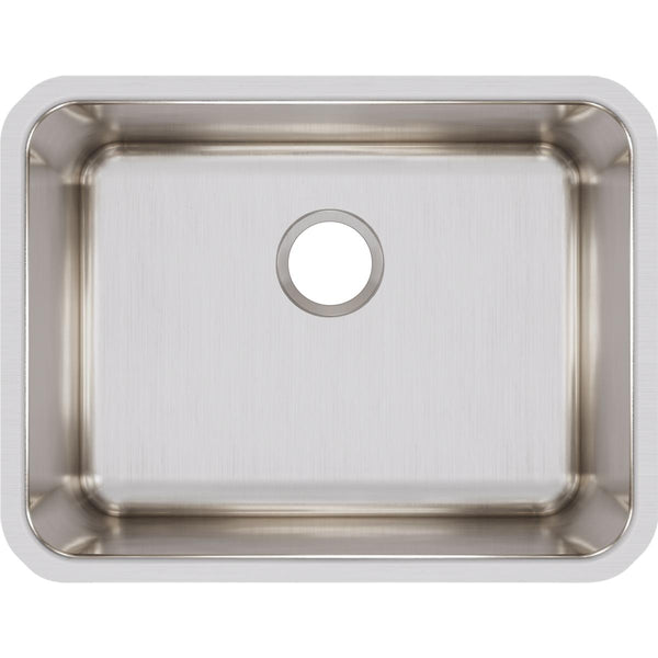 Elkay Lustertone Classic 24" Stainless Steel Kitchen Sink, Lustrous Satin, ELUH2115