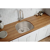 Elkay Lustertone Classic 24" Stainless Steel Kitchen Sink, Lustrous Satin, ELUH211810 - The Sink Boutique