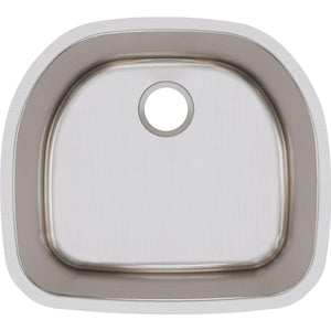 Alternate Image for Elkay Lustertone Classic 24" Stainless Steel Kitchen Sink, 18 Gauge, Lustrous Satin, ELUH211810