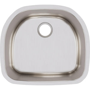 Alternate Image for Elkay Lustertone Classic 24" Stainless Steel Kitchen Sink, 18 Gauge, Lustrous Satin, ELUH2118