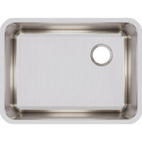 Elkay Lustertone Classic 26" Stainless Steel Kitchen Sink, Lustrous Satin, ELUH231710R