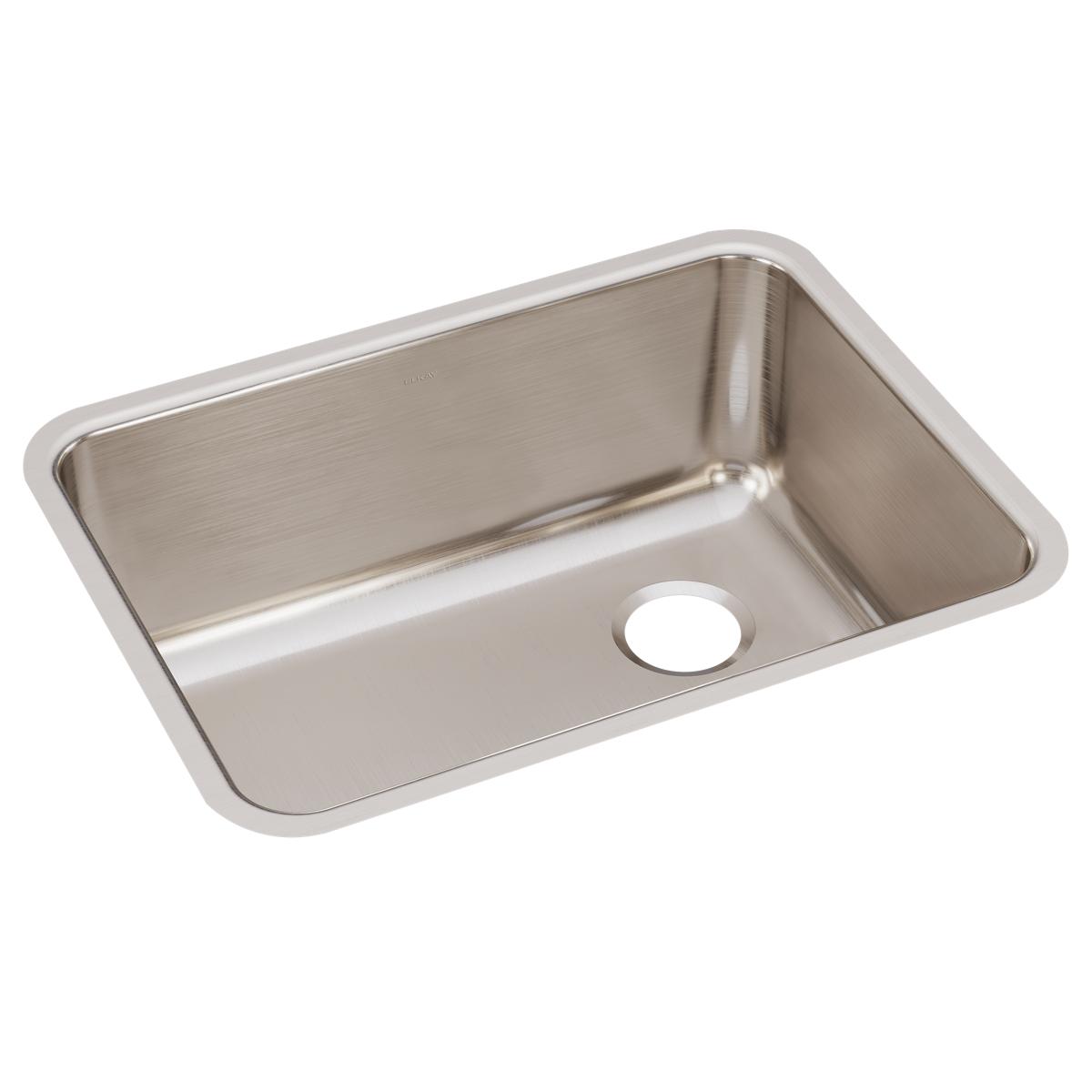 Elkay Lustertone Classic 26" Stainless Steel Kitchen Sink, Lustrous Satin, ELUH231710R - The Sink Boutique