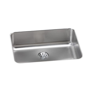 Alternate Image for Elkay Lustertone Classic 26" Stainless Steel Kitchen Sink, 18 Gauge, Lustrous Satin, ELUH2317PD