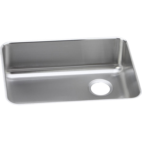 Elkay Lustertone Classic 26" Stainless Steel Kitchen Sink, Lustrous Satin, ELUH2317R