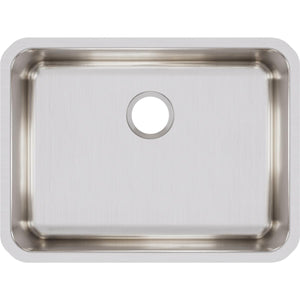 Alternate Image for Elkay Lustertone Classic 26" Stainless Steel Kitchen Sink, 18 Gauge, Lustrous Satin, ELUH2317