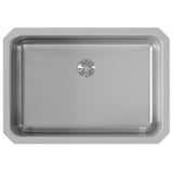 Elkay Lustertone Classic 27" Stainless Steel Kitchen Sink, Lustrous Satin, ELUH2416PD