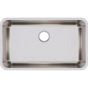 Alternate Image for Elkay Lustertone Classic 31" Stainless Steel Kitchen Sink, 18 Gauge, Lustrous Satin, ELUH281610