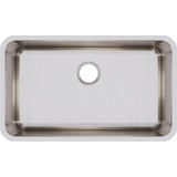 Elkay Lustertone Classic 31" Stainless Steel Kitchen Sink, Lustrous Satin, ELUH281610