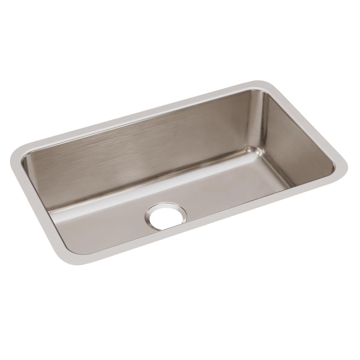 Elkay Lustertone Classic 31" Stainless Steel Kitchen Sink, Lustrous Satin, ELUH281610 - The Sink Boutique