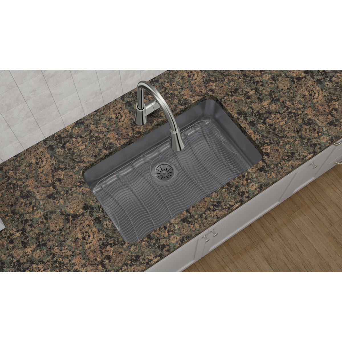 Elkay LKWOBG2816SS Stainless Steel 26-1/2" x 14-13/16" x 1" Bottom Grid