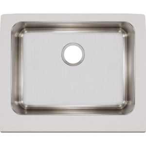 Alternate Image for Elkay Lustertone Classic 25" Stainless Steel Farmhouse Kitchen Sink, 18 Gauge, Lustrous Satin, ELUHF2520