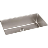 Elkay Lustertone Iconix 33" Stainless Steel Kitchen Sink, Luminous Satin, ELUHH3017TPD - The Sink Boutique