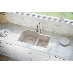 Alternate Image for Elkay LKQD35SM Polymer 3-1/2" Disposer Flange with Removable Basket Strainer and Rubber Stopper Silvermist