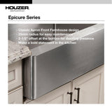 Houzer 33" Stainless Steel Farmhouse Apron Front Kitchen Sink, END-3360SR - The Sink Boutique