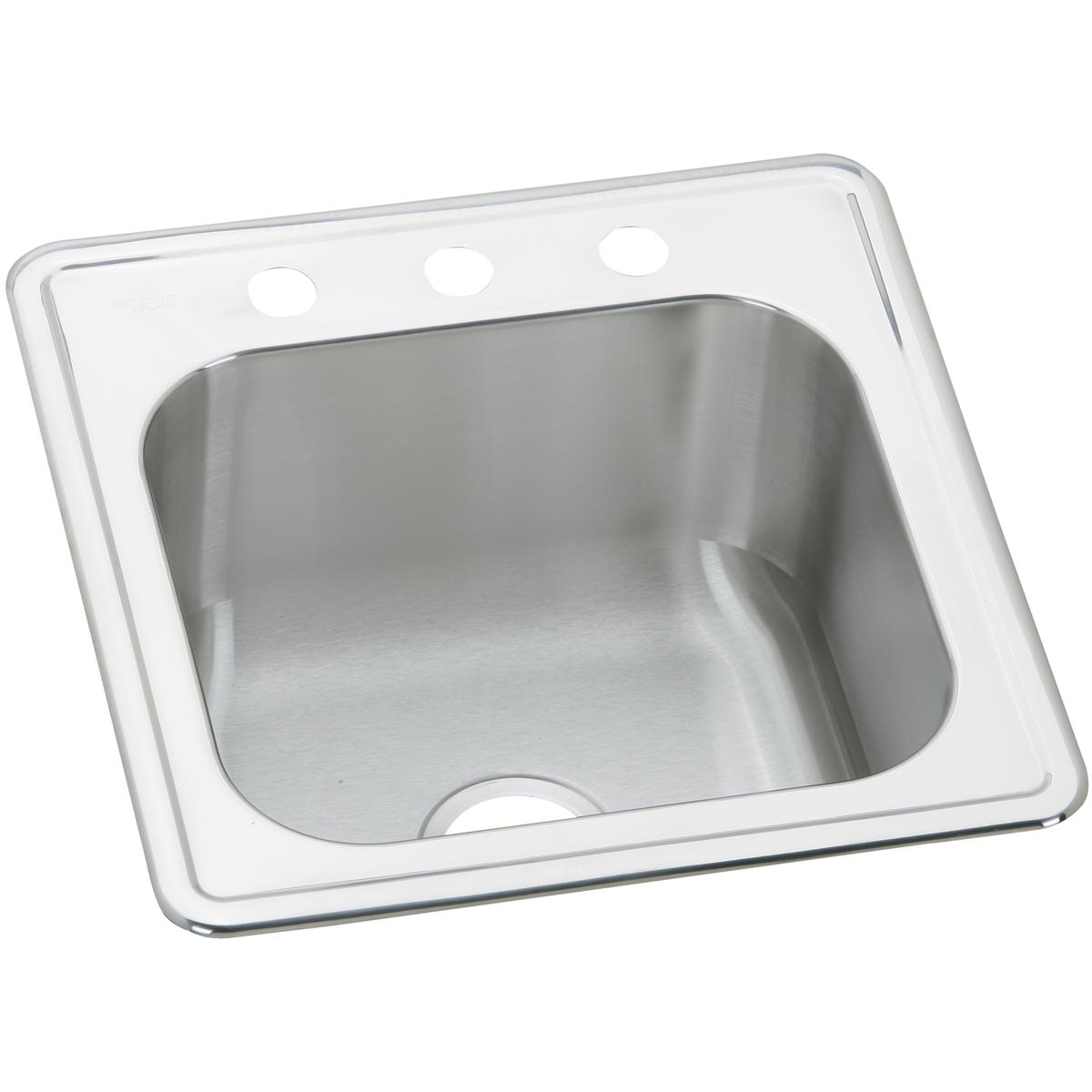 Elkay Celebrity 20" Stainless Steel Laundry Sink, Brushed Satin, ESE2020103 - The Sink Boutique