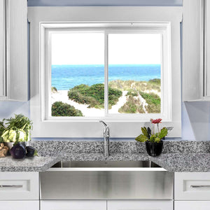 Alternate Image for Nantucket Sinks Pro Series 30" Stainless Steel Retrofit Farmhouse Sink, 16 Gauge, EZApron30