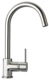 Latoscana Elba Single Handle Pull Down Kitchen Faucet, Stream Only, Brushed Nickel, 78PW591