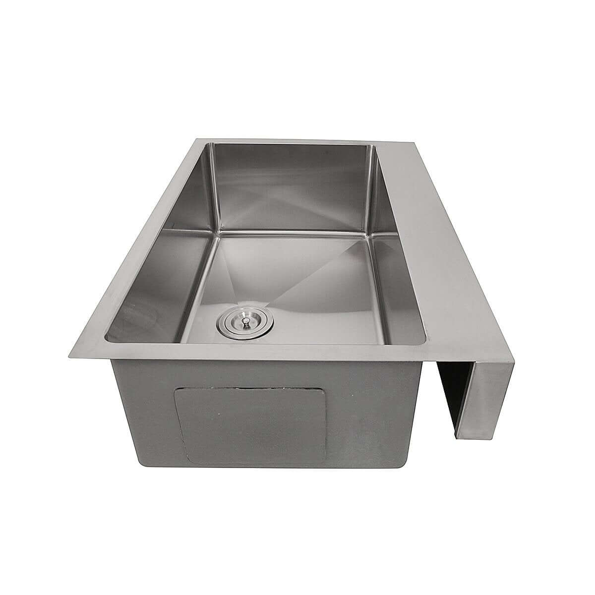 Nantucket Sinks Pro Series 33" Stainless Steel Retrofit Farmhouse Sink, EZApron33 - The Sink Boutique
