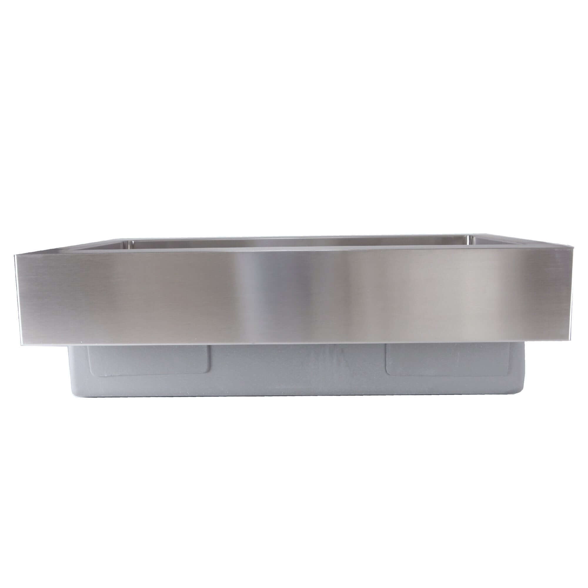 Nantucket Sinks Pro Series 33" Stainless Steel Retrofit Farmhouse Sink, EZApron33 - The Sink Boutique