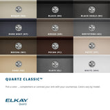 Elkay Classic 33" Quartz Kitchen Sink, Greige, ELGU13322GR0 - The Sink Boutique