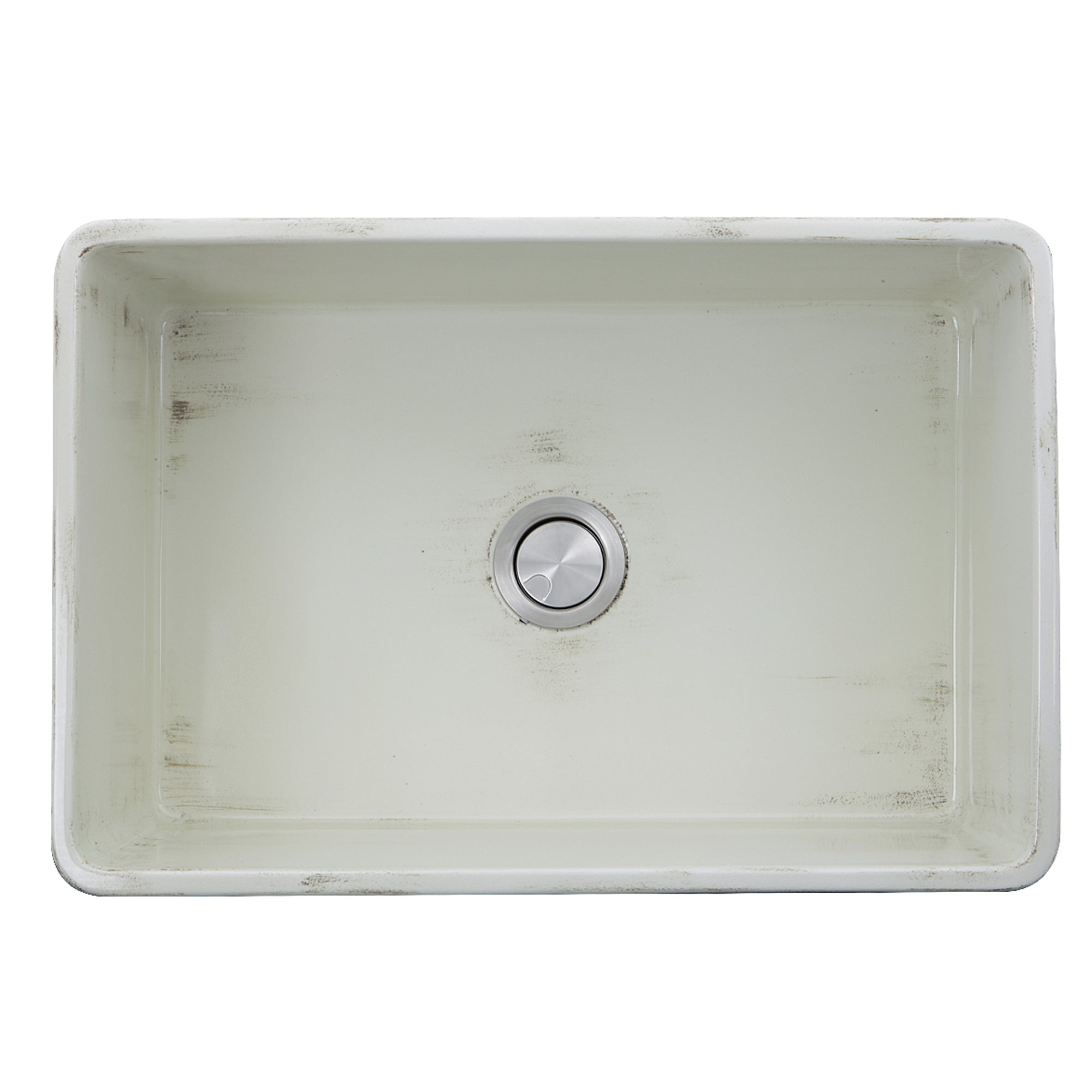 Nantucket Sinks Vineyard 30" Fireclay Farmhouse Sink, Pale Yellow, FCFS3020S-ShabbyStraw - The Sink Boutique