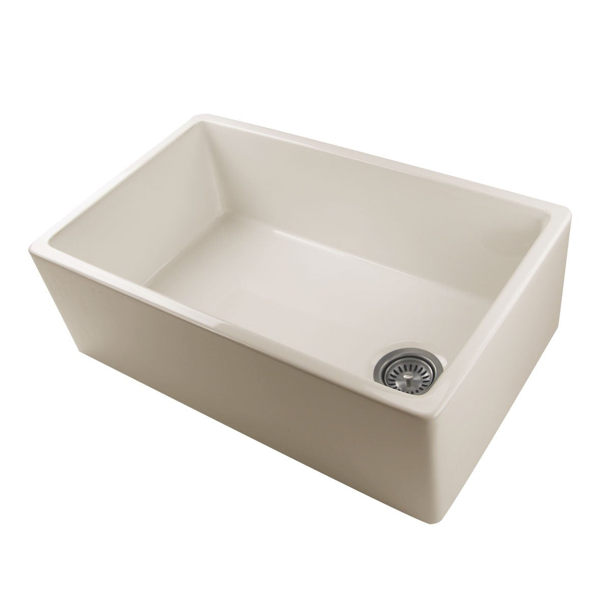 Alternate Image for Nantucket Sinks Cape 30" Fireclay Farmhouse Sink, Bisque, FCFS30B