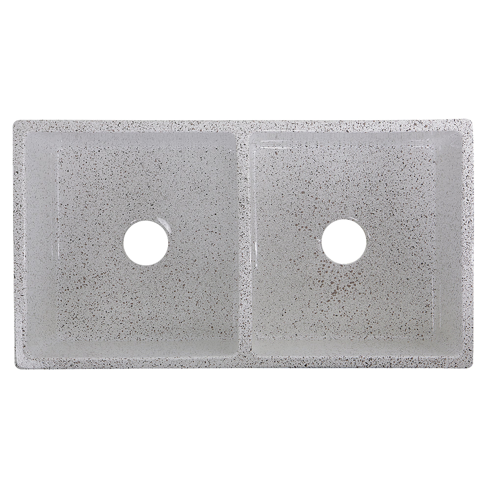 Nantucket Sinks Vineyard 33" Fireclay Farmhouse Sink, Double Bowl, Various neutrals, FCFS3318D-PietraSarda - The Sink Boutique