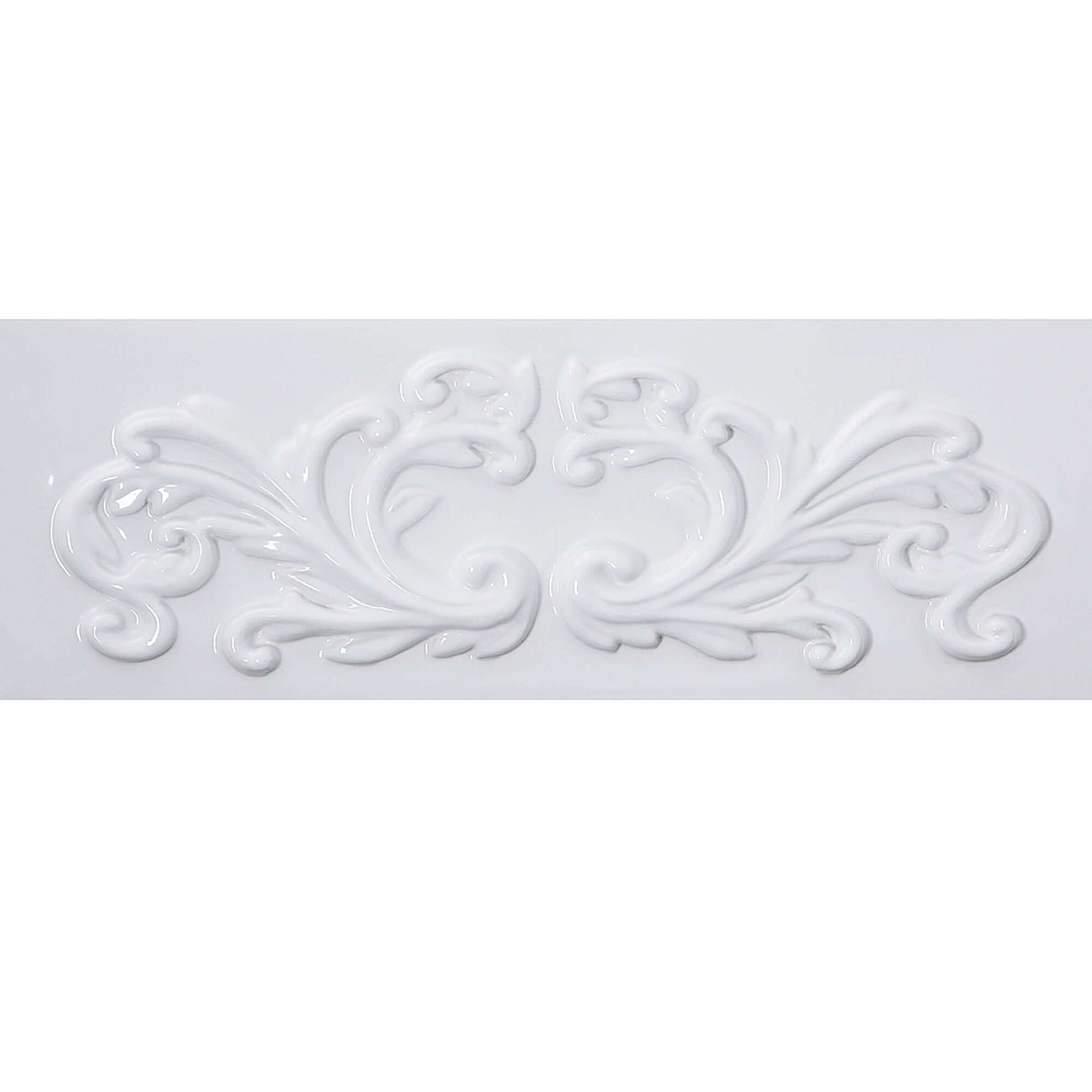 Nantucket Sinks Vineyard 33" Fireclay Farmhouse Sink, White, FCFS3320S-Filigree - The Sink Boutique