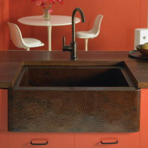 Alternate Image for Native Trails 25" Copper Farmhouse Sink, Antique Copper, CPK270