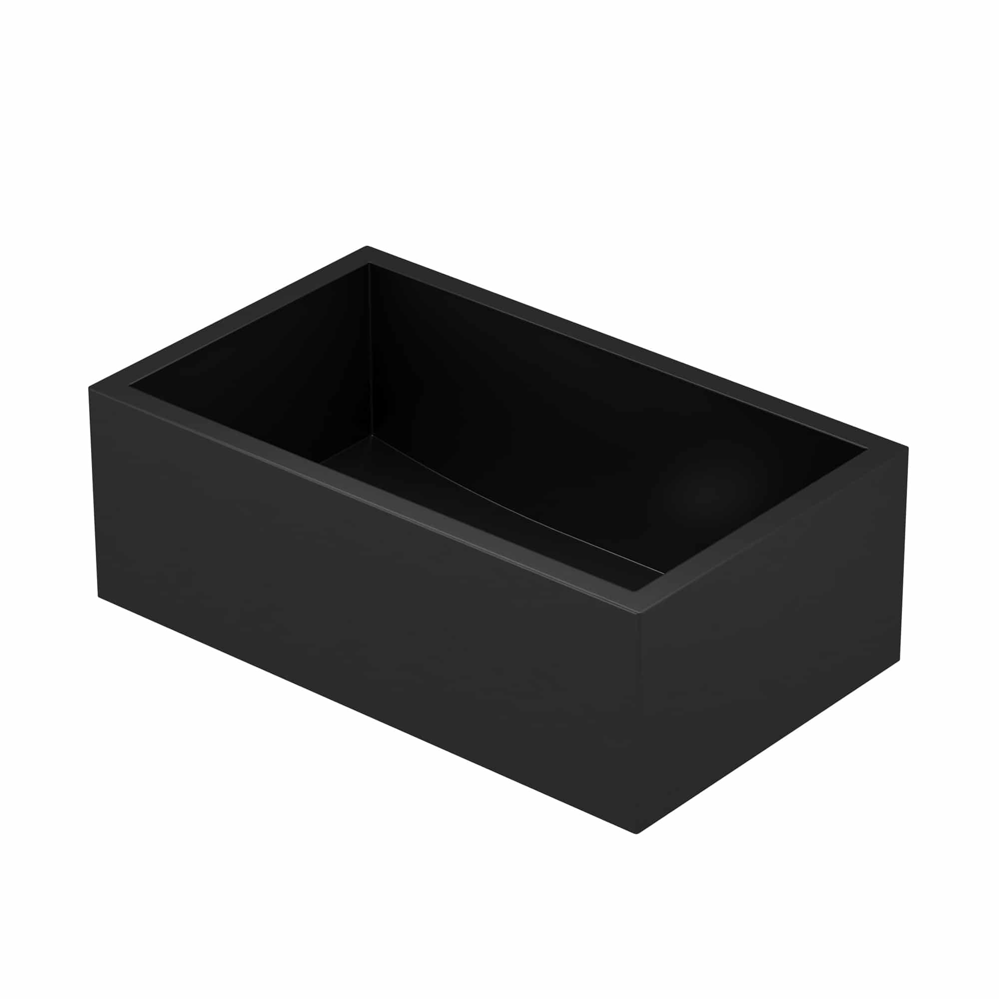 Native Trails Farmhouse 3018 30" NativeStone Concrete Farmhouse Sink, Charcoal, NSK3018-C