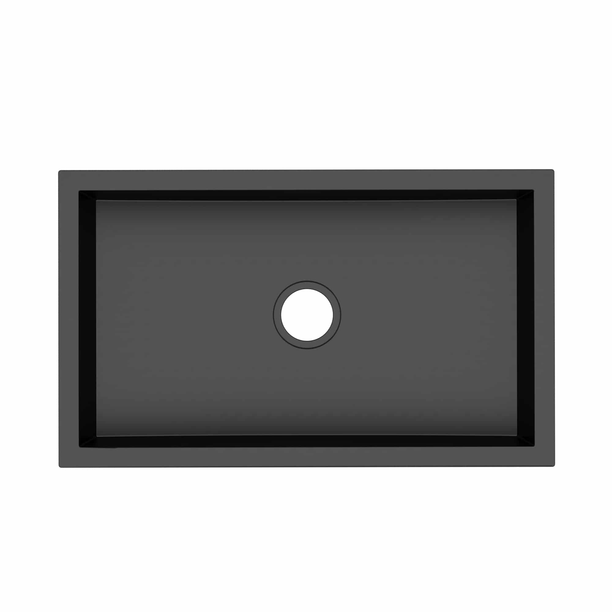 Native Trails Farmhouse 3018 30" NativeStone Concrete Farmhouse Sink, Charcoal, NSK3018-C