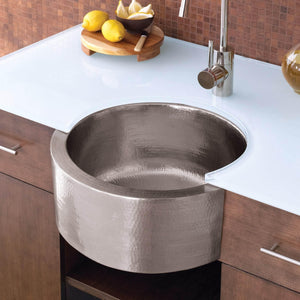 Alternate Image for Native Trails Fiesta 19" Nickel Farmhouse Sink, Brushed Nickel, CPS514