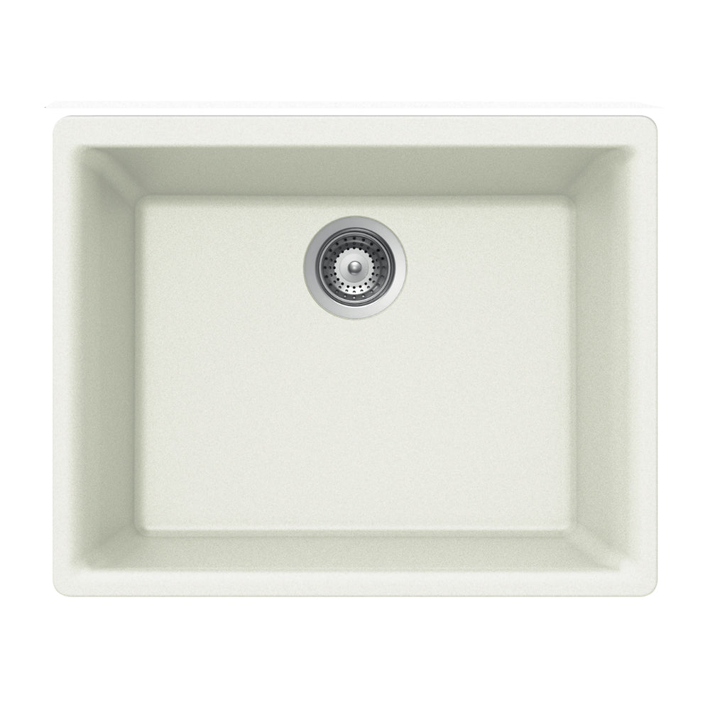 Houzer 24 Composite Granite Undermount Sink White G 100U CLOUD The   G 100U 20Cloud 1 1024x1024 