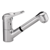 Houzer Gaia Pull Out Kitchen Faucet with CeraDox Technology Polished Chrome, GAIPO-361-PC