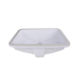 Nantucket Sinks Great Point 21" Ceramic Bathroom Sink, White, GB-18x12-W - The Sink Boutique